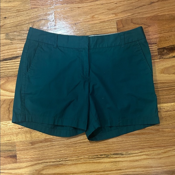 J. Crew Pants - J. Crew Forest Green Women's Bermudas chino